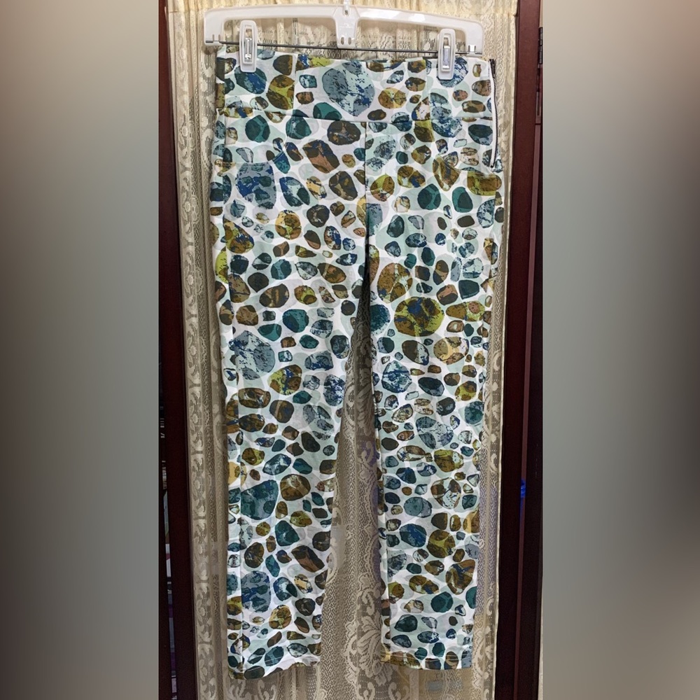 SENTIMENTAL NY SIDE ZIP LEGGINGS - SZ MED 8-10